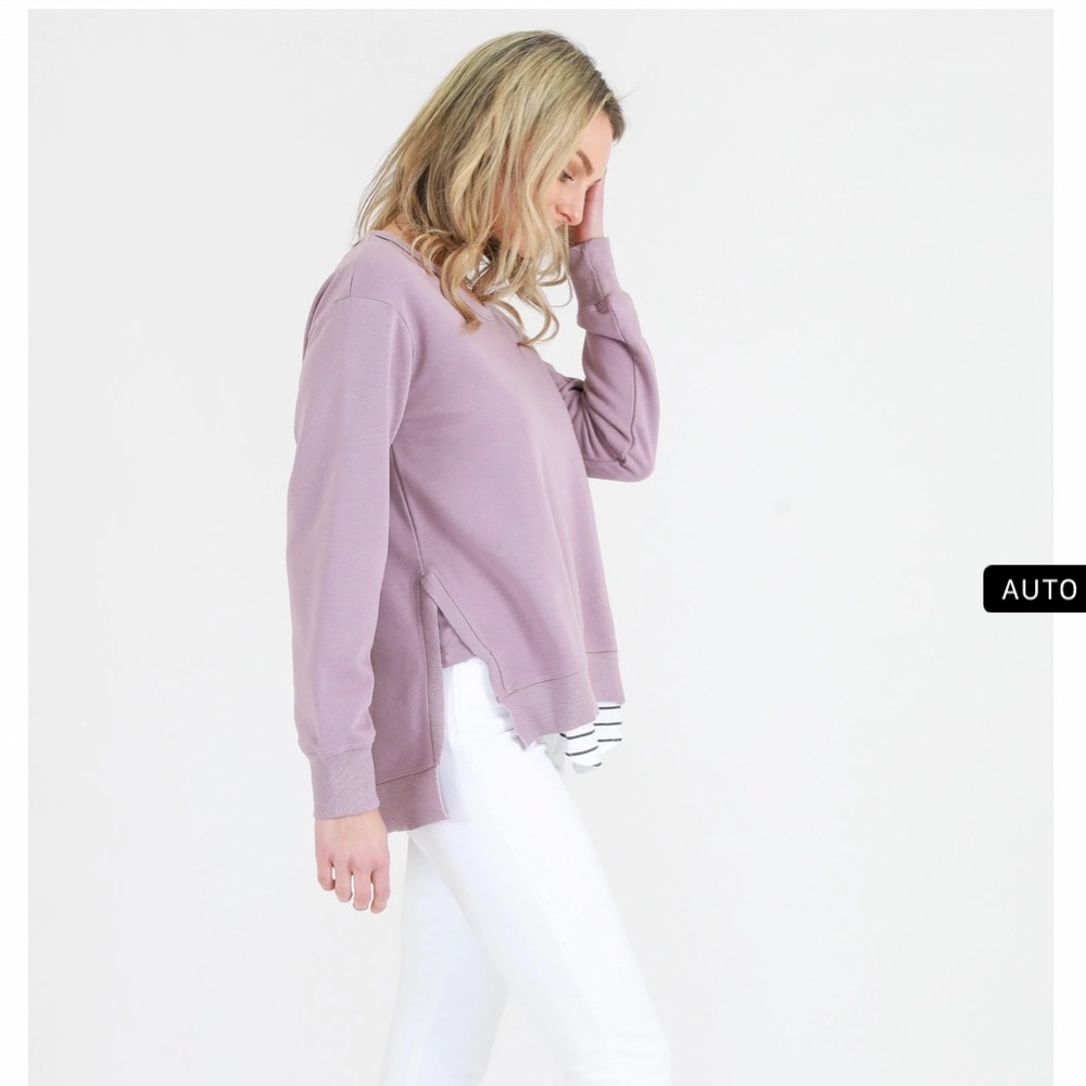 3rd Story ‘Ulverstone’ Relaxed Sweater Size L $40 💜 - Picture 6 of 11